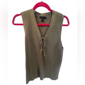 Jcrew Ribbed Sweater Tank